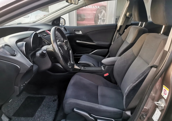 Honda Civic cena 40897 przebieg: 115000, rok produkcji 2012 z Głogów małe 781